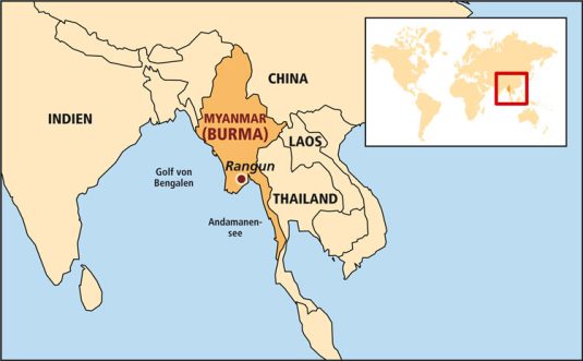 Burma, einst reiches Land in Asien, leidet seit Jahrzehnten unter bewaffneten Konflikten und einer Militärdiktatur